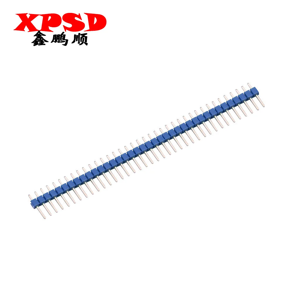 10PCS 40 Pin 1x40 Single Row Male 2.54 Breakable Pin Header Connector Strip For Arduino Diy Kit
