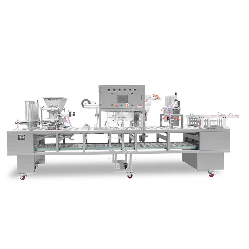 

Aluminum foil cup, green tea black tea quantitative filling and sealing machine, fully automatic