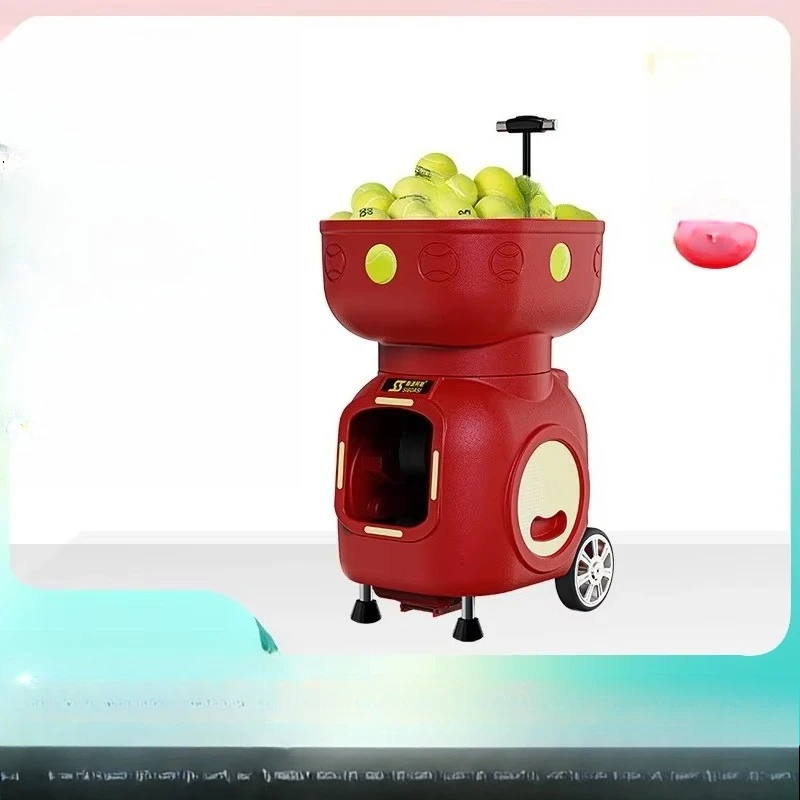 Intelligent automatic tennis serve machine, metal ABS material, self-training throwing, intelligent 120 balls