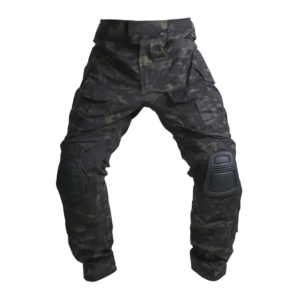 

Emersongear G3 Tactical Extended Pants Mens Duty Cargo Trousers Hunting Hiking Combat Training Airsoft Nylon Long Version MCBK