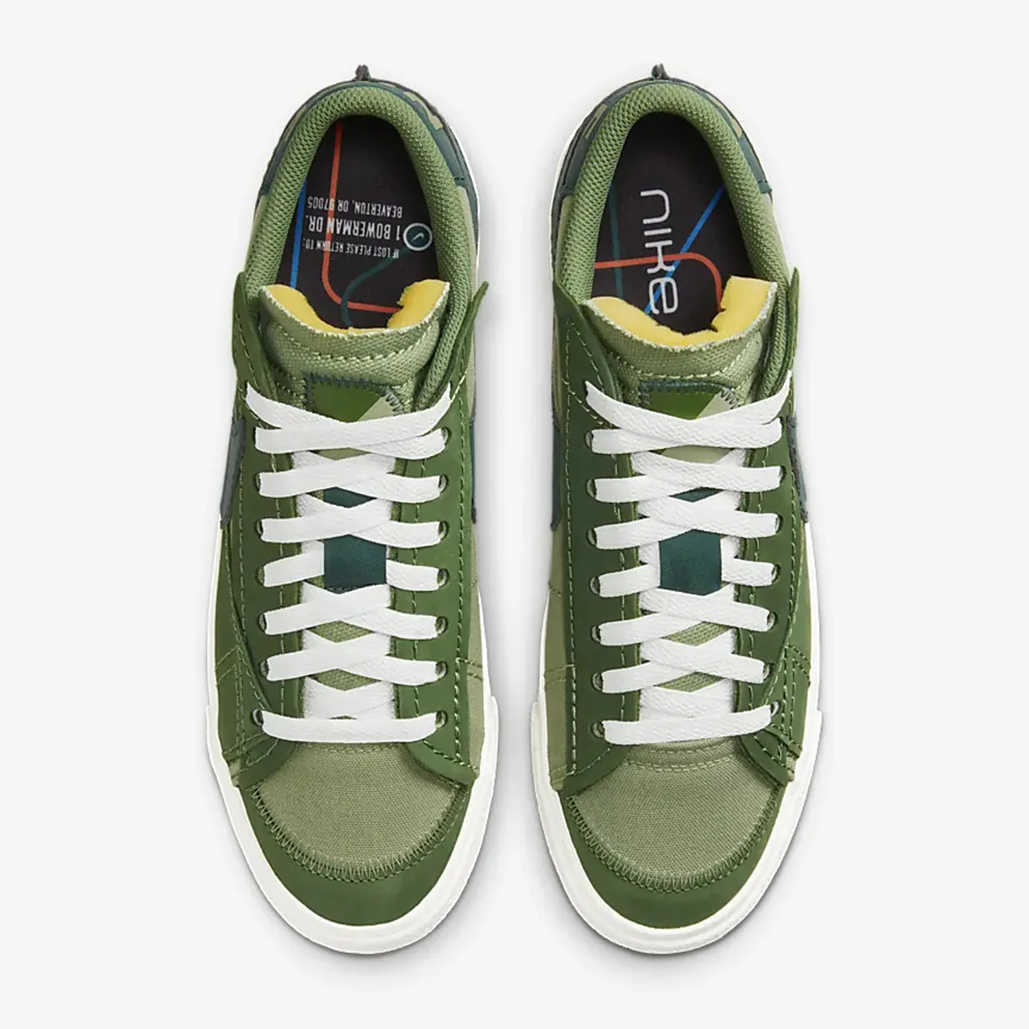 حذاء تزلج Nike Genuine Blazer Low '77 Jumbo للجنسين FJ5468-386