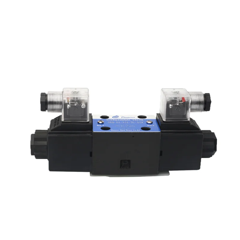 series  directional  load sensing remote control hydraulic solenoid pressure control pilot check pump valve block body