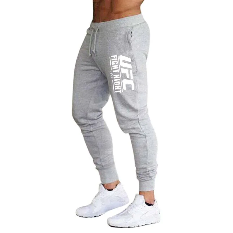 New boxing free fight martial arts Kung fu fighting UFC casual pants men's sweatpants hipster bunch foot long pants