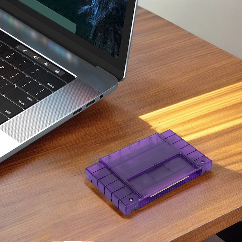 خرطوشة ألعاب بطاقة فلاش لوحدة التحكم SNES ، بطاقة TF 8 جيجابايت ، في 1 ، كاسيت ألعاب