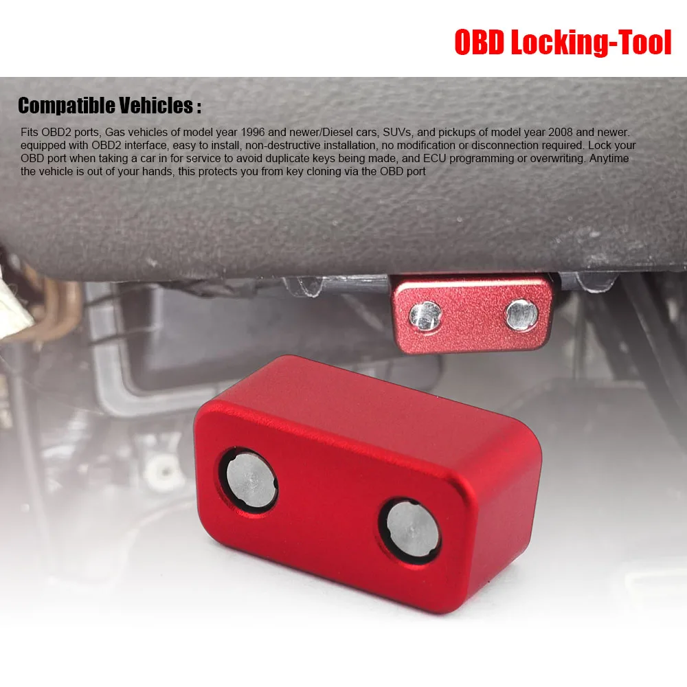 ​OBD2 Port Anti-Theft Lockout Tool OBD Port Protector for Cars/SUVs/Trucks obd2 Lock Anti Theft Protector