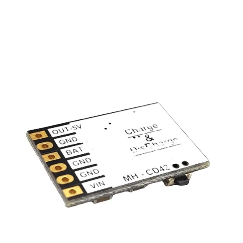 MH-CD42 DC 5V 2.1A Mobile Power Diy Board 4.2V Charge/Discharge(Boost)/Battery Protection/Indicator Module 3.7V Lithium 18650