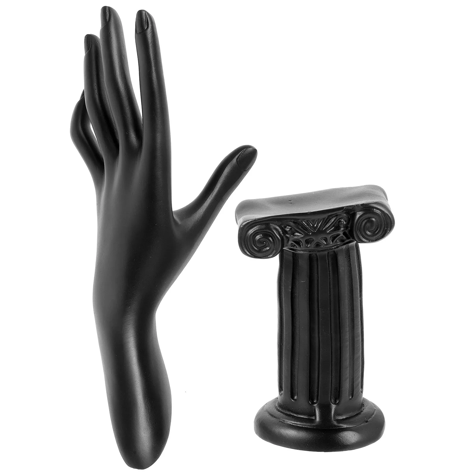 

1Set Hand Modeling Jewelry Display Rack Resin Desktop Organizer for Rings Bracelets Necklaces Jewelry Store Home Decor