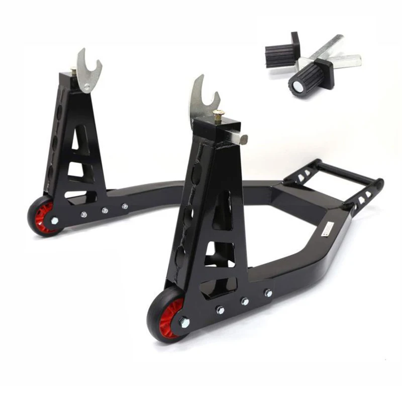 Aluminum Alloy Motorcycle Rear Wheel Lift Stand Load-Bearing 450kg Motorcycle Tire Repairing Tool
