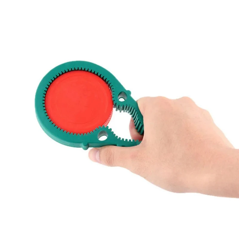 Multi Bottle Opener Portable Jar Lids Can Tin Handy Flexible Twister Rubber Screw Grip Cap Device Easy Install Green