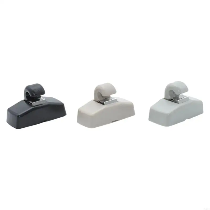 2025 New Universal Car Sun Visors Clip Hook 3B0857561B Strong ABS Heavy Duty Sun Visors Holder Secure Mounting for Automotives