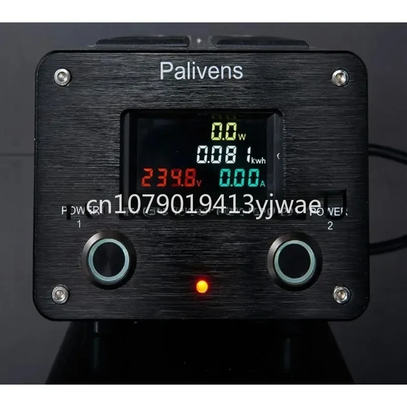 The Latest Palivens P20 NEW model 2 road switch 3000W 15A AC power outlet Advanced filter Audio protect filter