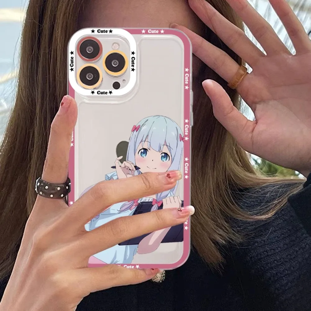 Cute Girl Izumi Sagiri Phone Case For Samsung A 10 20 30 70 13 21 32 72 22 51 52 53 71 73 32 4g 32 5g Fundas