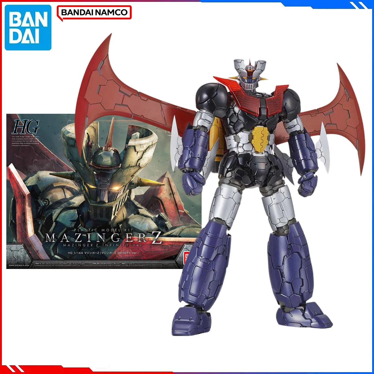 

Оригинальный конструктор Bandai Mazinger Z, модель HG 1/144, аниме-фигурка Mazinger Z Infinity, игрушка-модель, подарок для детей