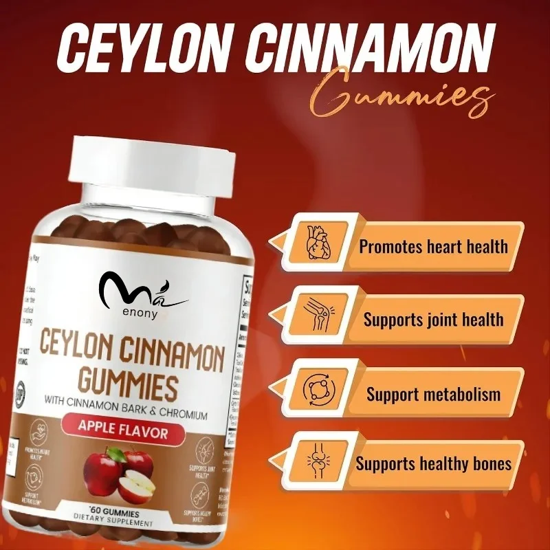 Cinnamon Chrome Soft Candy - Joint Antioxidant Health Support Natural Apple Flavor