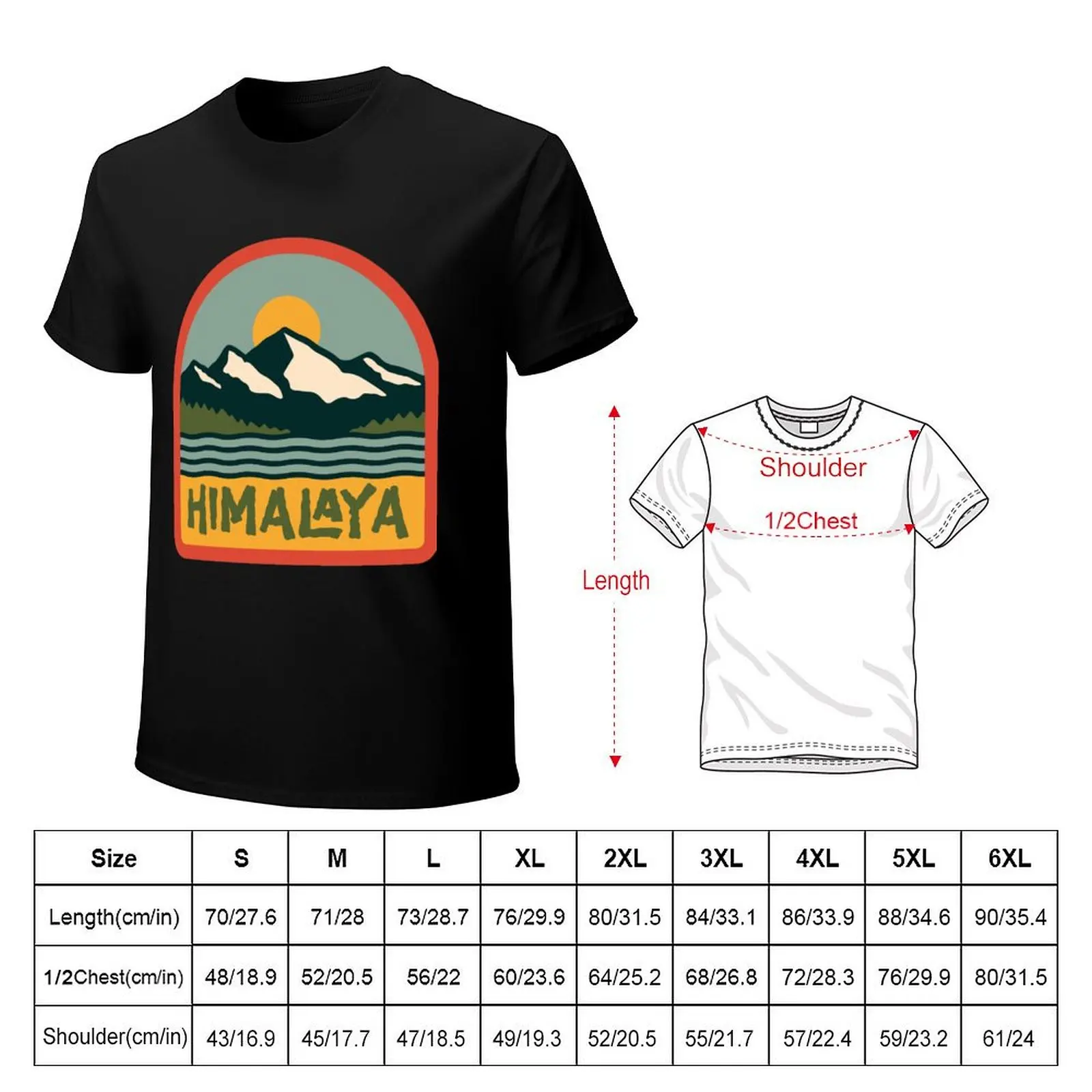 Himalaya T-Shirt Moisture Wicking Quick Dry Tee