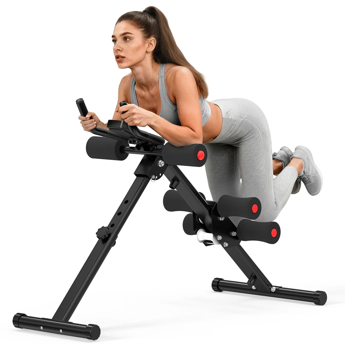 RELIFE Bauchtrainer für Zuhause – Klappbares AB-Trainingsgerät