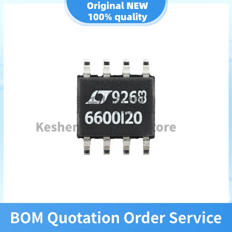 

Original LT6600IS8-20#TRPBF package 8-SOIC (differential amplifier Active Filter Single Low Pass 4th Order 20MHz