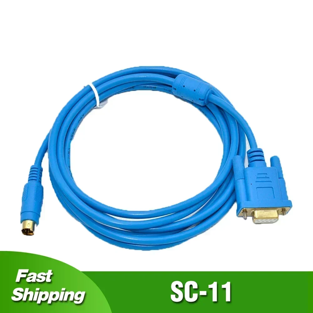 

SC-11 for Mitsubishi FX0N/1N/2N/0S/1S/3U Series FX PLC Programming Cable RS232 Download Line