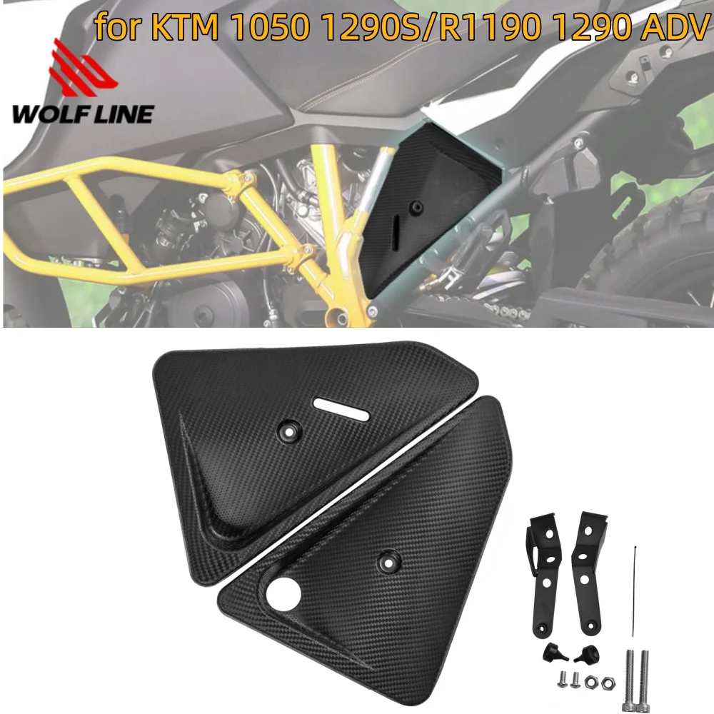 

2 Pcs Motorcycle Rear Seat Side Fairing Cover for KTM 1050 1290S 1290R 1090 1190 1290 ADV. Tail Back Seat Side Frame Guard Panel