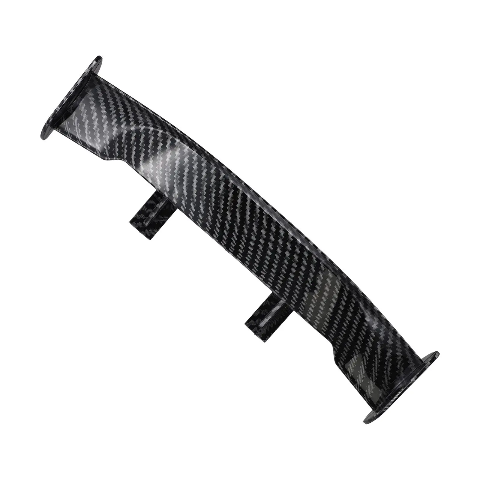 

Auto Parts Car Spoiler Wing Won T Peel Off Easily ABS Car Rear Spoiler Wing Carbon Fiber Black Carbon Fiber Pattern