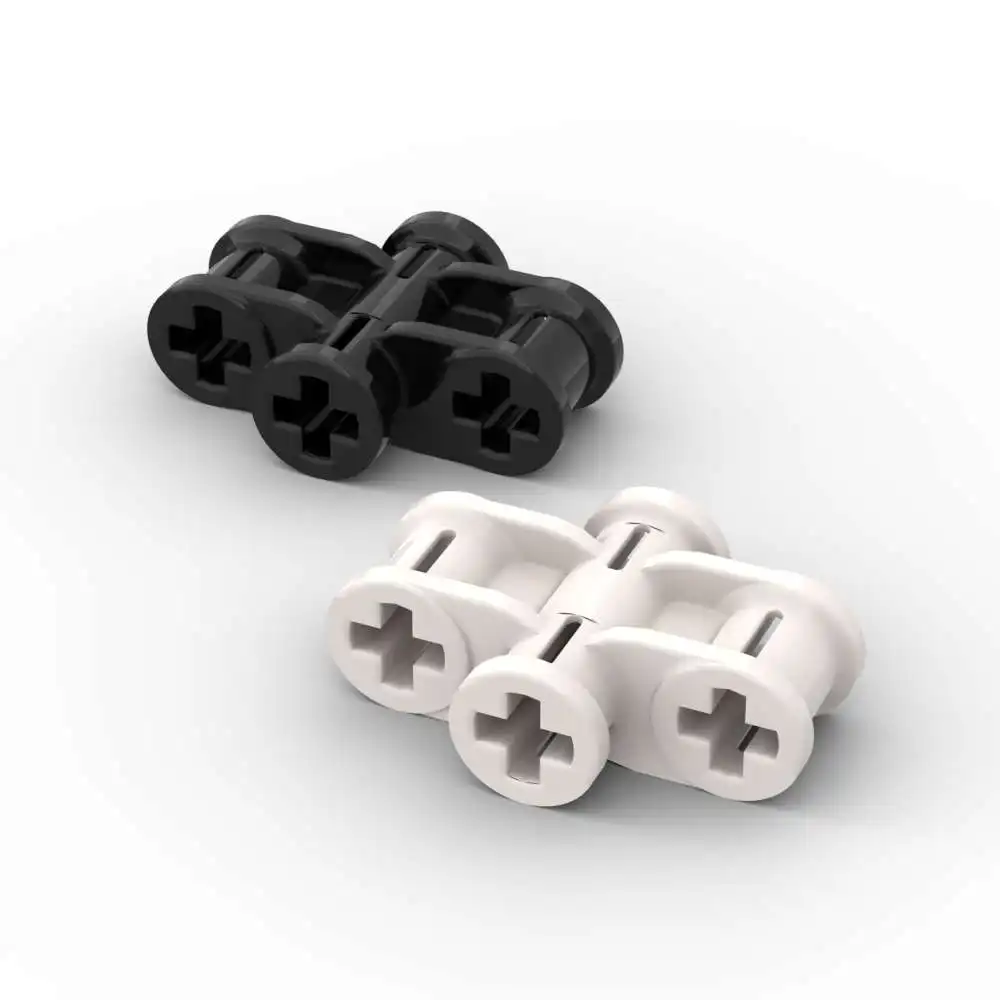 MOC 10PCS 11272 Axle Connector 2x3 Quadruple Building Blocks House Board Part Bricks Particle DIY Toys Children Birthday Gifts