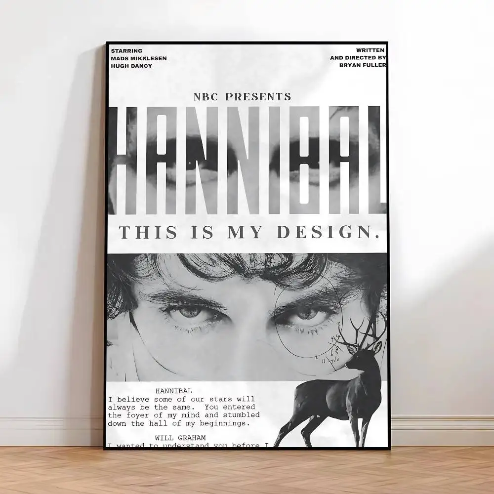 1 Stück H-Hannibal klassische Vintage-Poster, HD-Druck, Vintage-Wandkunst, Dekor für Zuhause, Arbeitszimmer – Detail 7