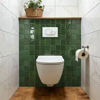 A93E-10 Sheets Peel And Stick Backsplash Tiles, 6X6 Inch Self-Adhesive 3D Square Wall Tile Stickers For Kitchen, Bathroom, RV 4