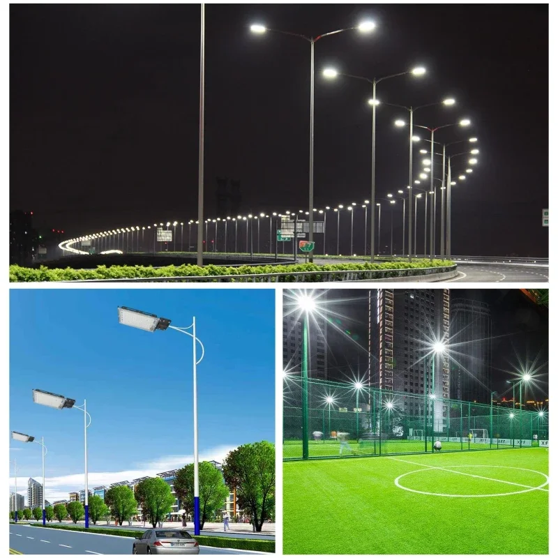 100W LED Street Light AC 220V-240V Outdoor Floodlight Spotlight IP65 Waterproof Wall Light Garden Road Street Pathway Spot Light