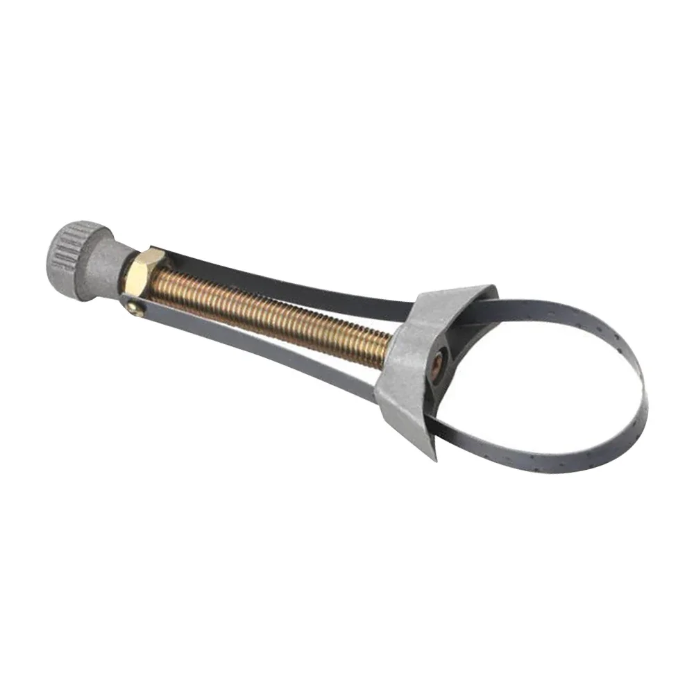 Herramienta de extracción filtro aceite para coche y motocicleta, llave correa diámetro ajustable 60mm a 120mm, a
