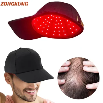Yeni 96 Adet Kızılötesi LED'ler 660nm ve 850nm Kırmızı Işık Terapisi Saç Büyüme Kap Saç Çıkma için Anti Saç Dökülmesi Relax Saç Derisi Saç Bakımı Şapka