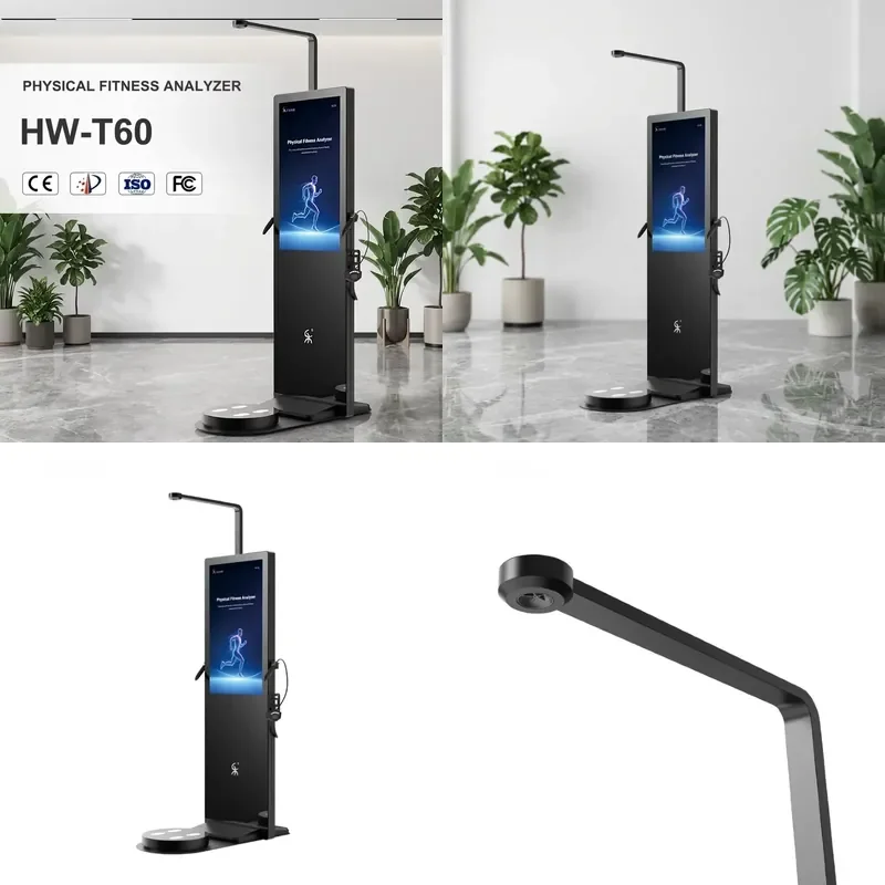 for LEKA HW-T60 New Customizable Steel LCD Self-Service Body Analyzer Health Diagnostic Equipment