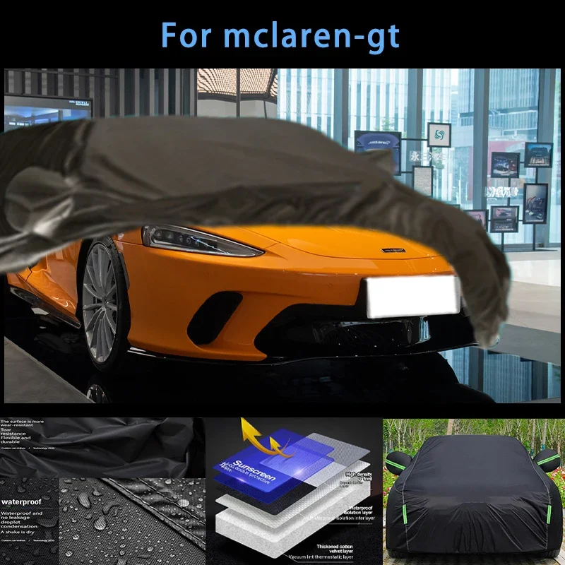 

For mclaren-gt Outdoor Protection Full Car Covers Snow Cover Sunshade Waterproof Dustproof Exterior Car accessories