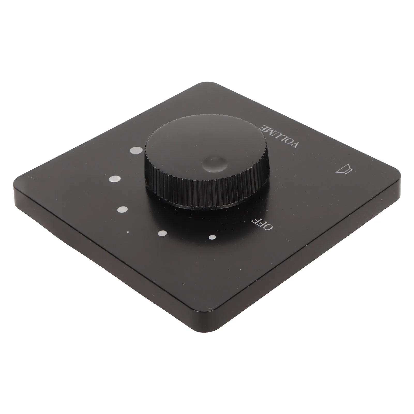 ZK20 50W Volume Control Professional Safety 5 Gears Tuning Knob Volume Controller for Home Speakers Black