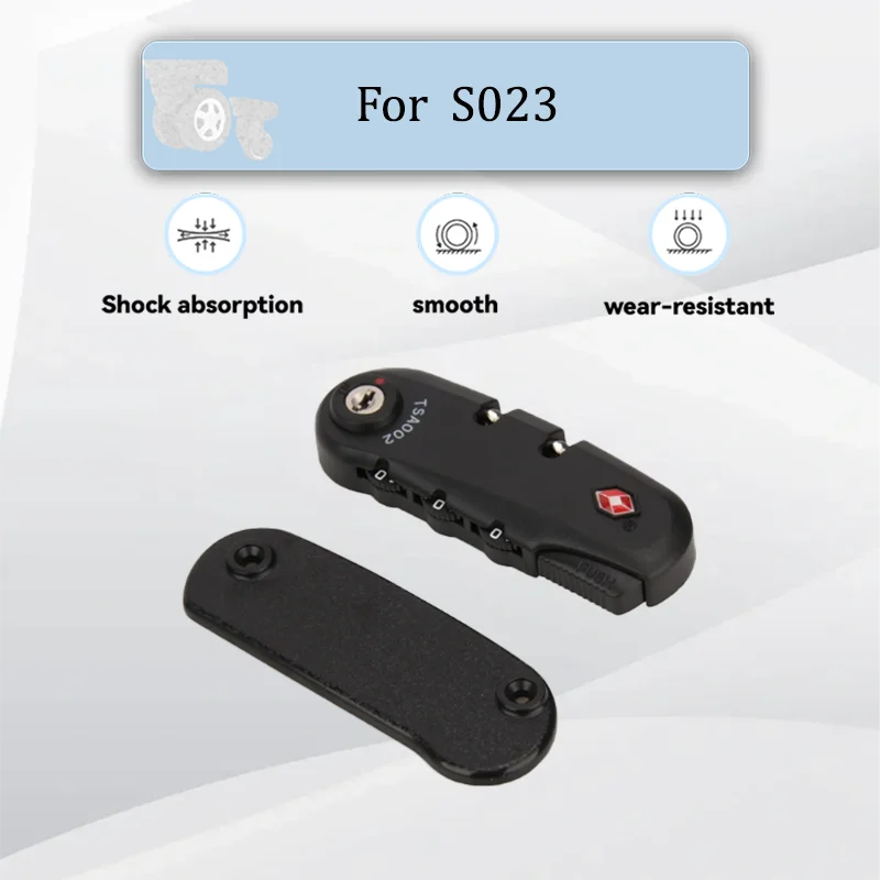 

Замок кодовый S023 Mini из сплава, удобный в использовании, противоугонный, для чемодана