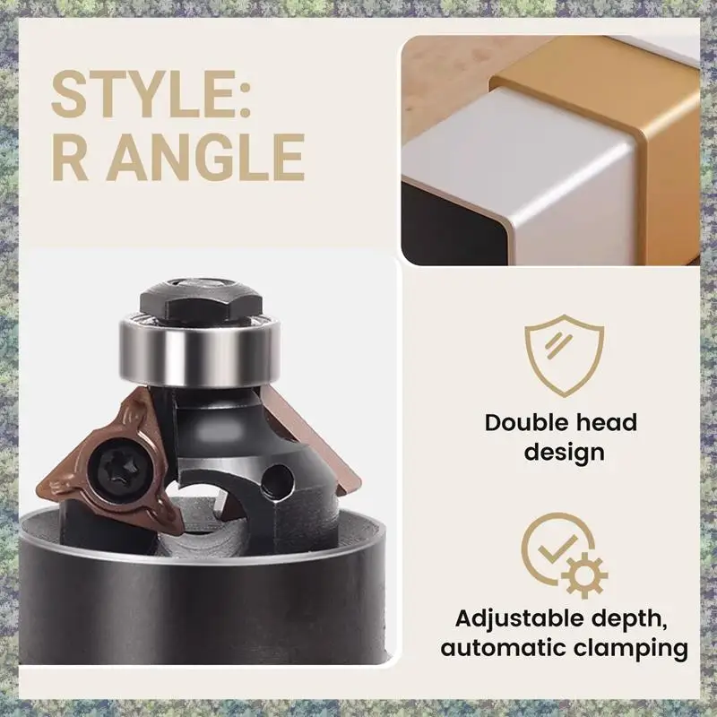 WON Pneumatic Chamfering Machine Blade 45 Arc Edging Machine