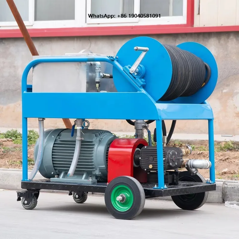 Sewage Cleaning Machine Pipe Clean Drain Pipe Unblocking Machine