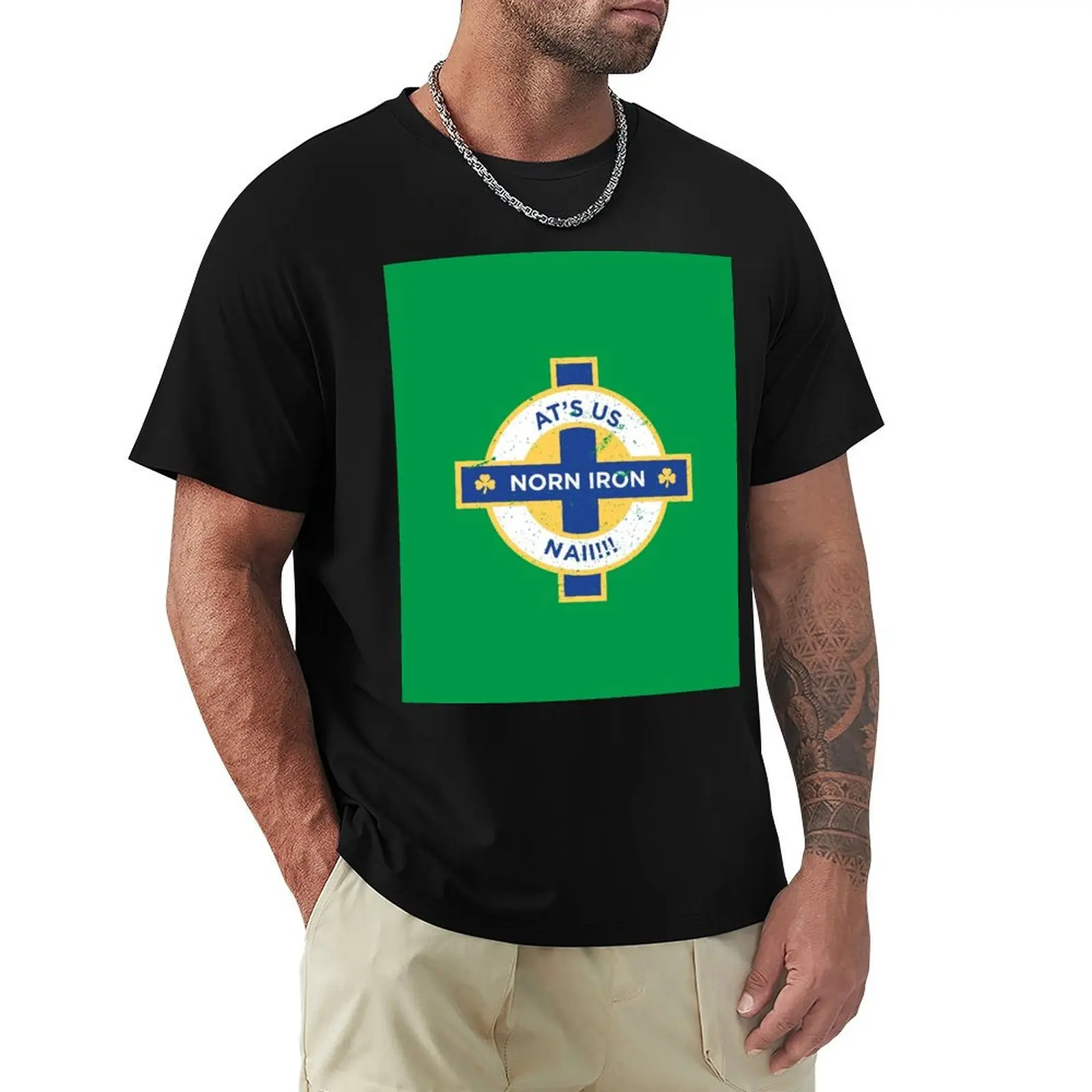 Northern Ireland Norn Iron At's Us Nai T-Shirt Sporty Casual Quick Dry T-Shirt