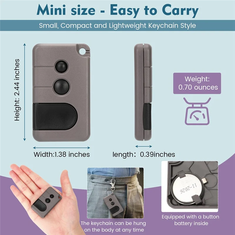 B92B-Key Chain Garage Door Opener Remote Craftsman Garage Door Remote Craftsman Garage Door Opener