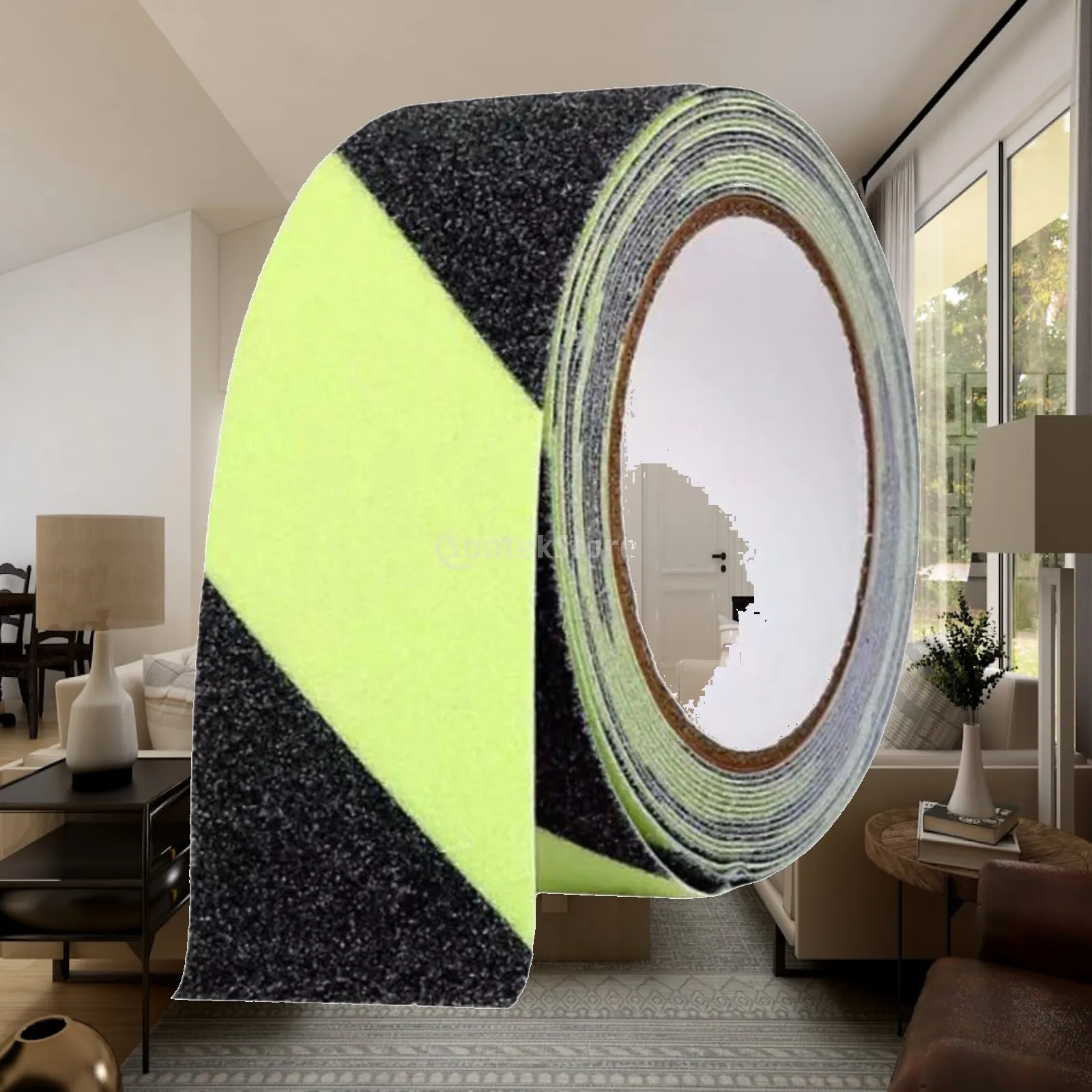 Glow in the Dark Anti Slip Tape PET Luminous Safety Strip Non Slip Traction Tape for Stairs Steps Home Outdoor