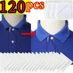 Anti Roll Stand Collar Shaper, Impedir a Deformação, Stand Adesivos, Adesivo Shaping Patch, Evite Curl, Camisas Polo, Almofadas Fixas