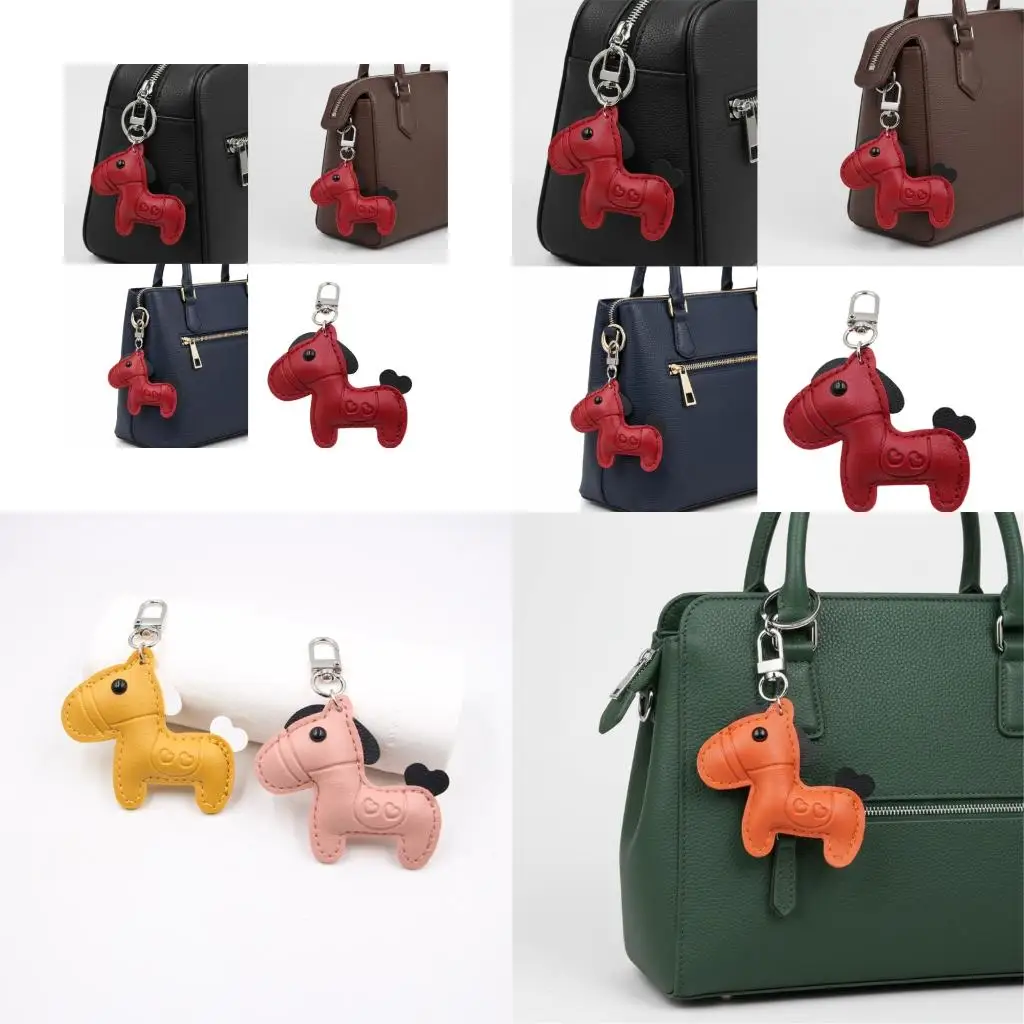Trendy Leather Horse Pendant Great Option for Couples and Animal Admirers
