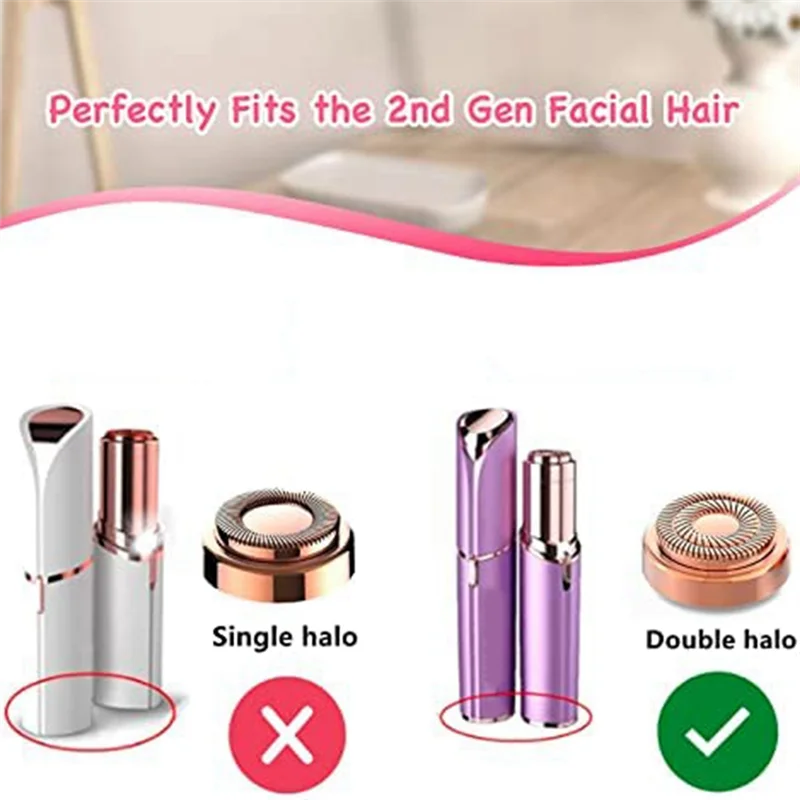 Сменные насадки, женские сменные насадки для удаления волос на лице, поколение 2, инструмент для удаления волос на лице Finishing Touch