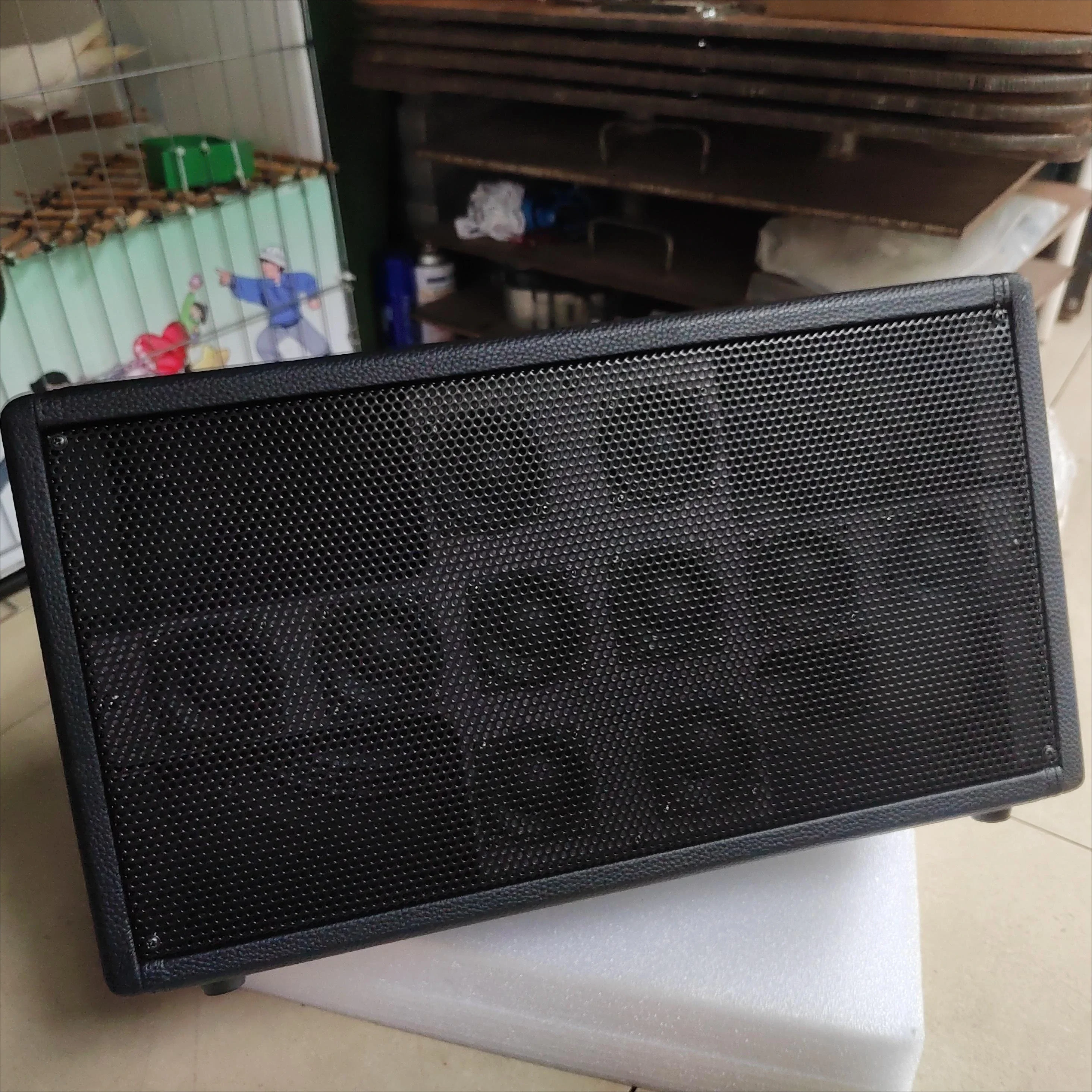 Outdoor 580W Power Karaoke Live Audio Guitar Saxophone Musical Instrument Line Array Roadshow Speaker