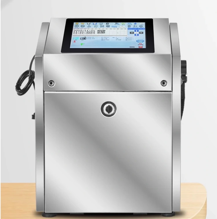 For Automatic QR Code Inkjet Printer Automatic Cleaning CIJ Inkjet Printer