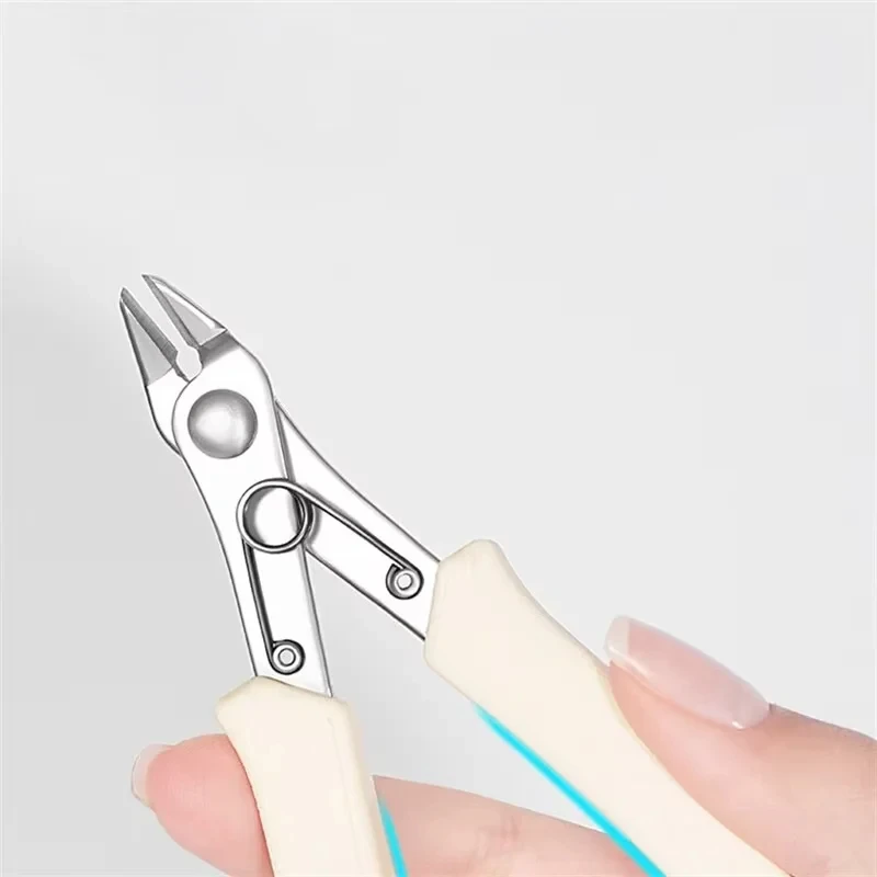 New Model Flat-Nose Diamond Removal Pliers Metal Chain Cutting Zircon Jewelry High Force Cutter Small Clipper for Removin