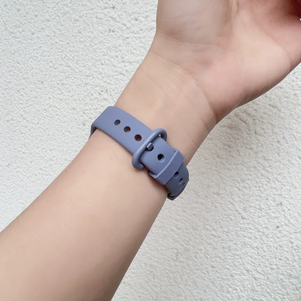 Superior Silicone band for iwatch women Series 10/9/8/7/6/5/4/3/2 SE 38mm 40mm Strap For Apple Watch 41mm 42 44mm 45mm 46mm 49mm