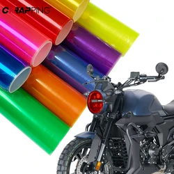 Car Light Film Headlight Tail Light Colorful Vinyl Waterproof and Anti-scratch Decorative Sticker Motorcycle Light Accessories