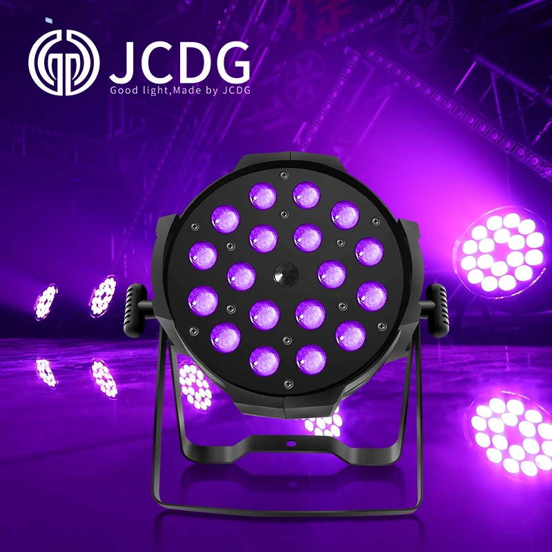 

JCDG светодиодный Zoom Par Can 18pcs светодиодный Wash Par Lights 12w 15w RGBWA UV для дома вечерние Home Bar Disco DJ с DMX управлением