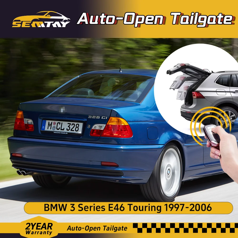 

SEMTAY Automatic Lifting Trunk Struts with Spring for BMW 3 Series E46 Touring 1997-2006 Rear Tailgate Boot Lift Supports