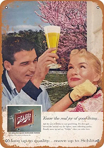 Metal Sign - 1959 Schlitz Beer - Vintage Look